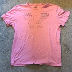 Pink American Eagle T